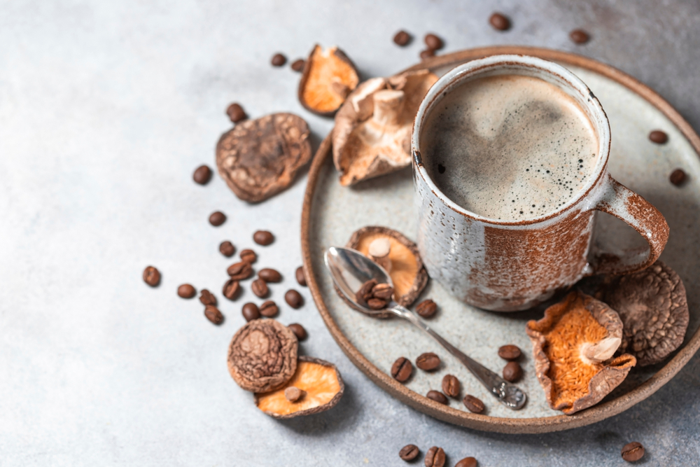 Caffè ai funghi: la nuova tendenza per consapevolezza e salute