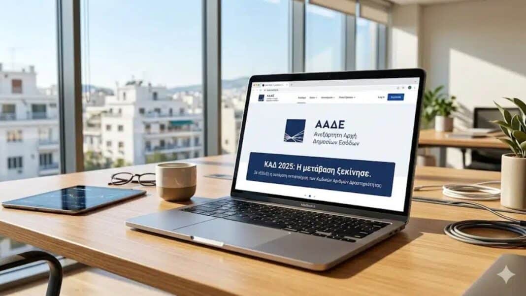 ΑΑΔΕ: Ολοκληρώθηκε η αυτόματη αντιστοίχιση ΚΑΔ για 1,9 εκατ. επιχειρήσεις - Ειδικές κατηγορίες για πωλητές σε υπαίθριες αγορές και πωλήσεις online