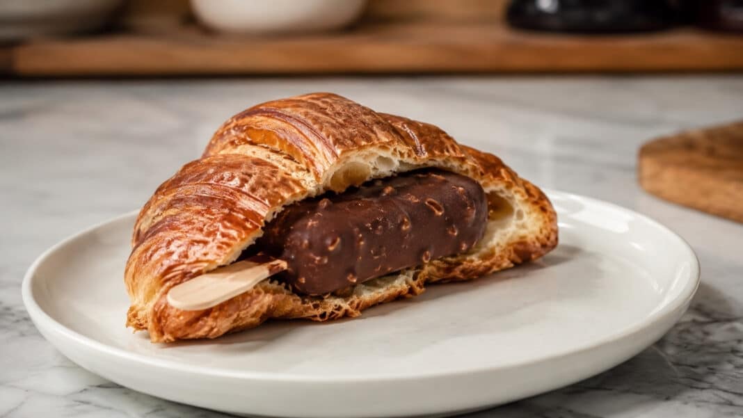 Magnum μέσα σε κρουασάν: Το απλό food hack που συγκεντρώνει εκατομμύρια προβολές