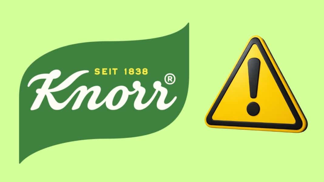 Ανάκληση Knorr: Μόλις ένα λεπτό αστοχίας στην παραγωγή ήταν αρκετό για να κινητοποιήσει αρχές και λιανεμπόρους