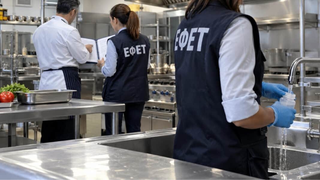 ΕΦΕΤ: Αλλαγές στους ελέγχους νερού σε επιχειρήσεις τροφίμων και εστίαση – Ποια έγγραφα θα ζητούν οι επιθεωρητές