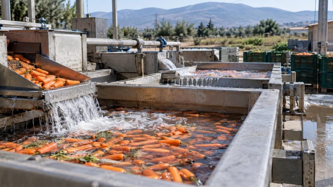 Ελλάδα: Διαρροή νερού από δεξαμενές σε εγκατάσταση πλύσης καρότων στον Αυλώνα – Πρόστιμο 3.000 ευρώ