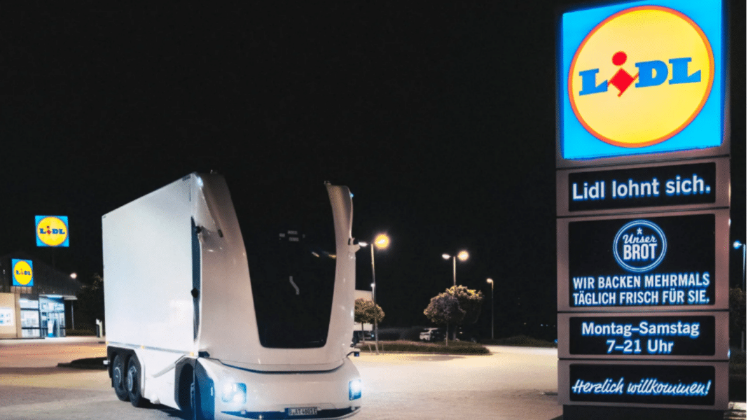 Lidl: Ξεκινά μεταφορές με αυτόνομο ηλεκτρικό φορτηγό χωρίς οδηγό στη Γερμανία (βίντεο)
