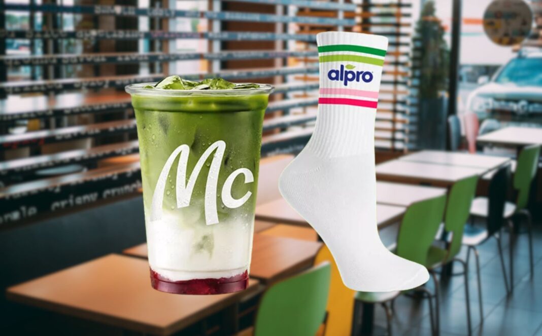 McDonald’s και Alpro λανσάρουν matcha με… συλλεκτικές κάλτσες