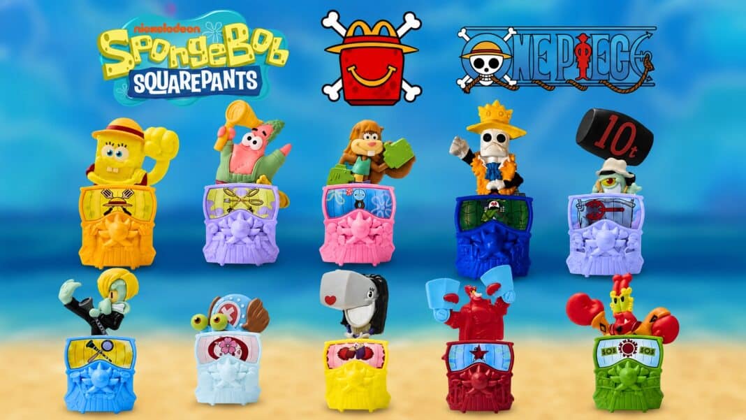 McDonald’s: Ο Μπομπ Σφουγγαράκης συναντά το One Piece στο νέο Happy Meal
