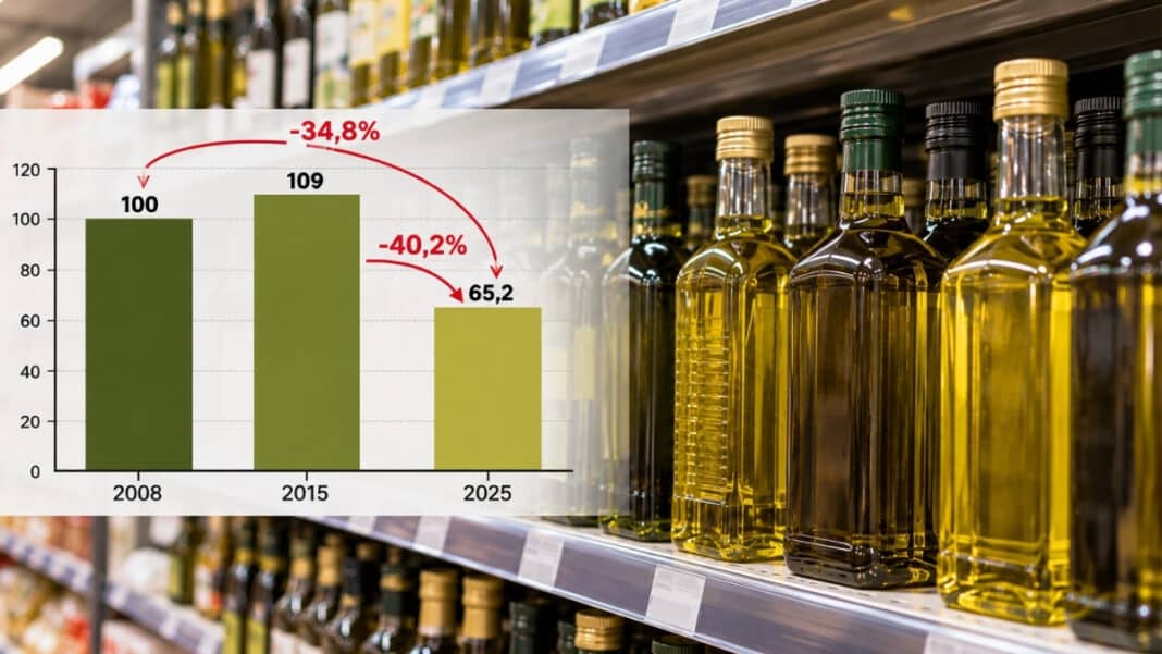 Ελλάδα: Μείωση 40,2% στις αγορές ελαιολάδου μέσα σε μία δεκαετία – Σχεδόν 14πλάσιες οι αγορές έτοιμων γευμάτων