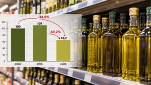 Ελλάδα: Μείωση 40,2% στις αγορές ελαιολάδου μέσα σε μία δεκαετία – Σχεδόν 14πλάσιες οι αγορές έτοιμων γευμάτων