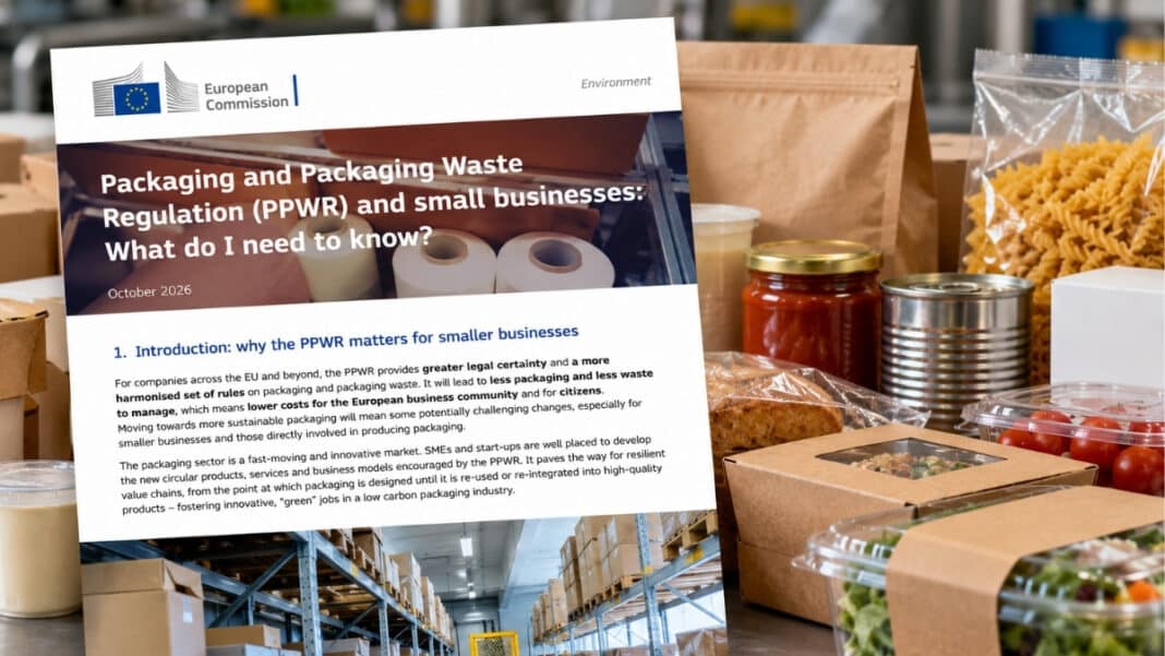 PPWR: Ποιες μικρές επιχειρήσεις απαλλάσσονται από υποχρεώσεις για τις συσκευασίες τους - Νέος οδηγός της Κομισιόν