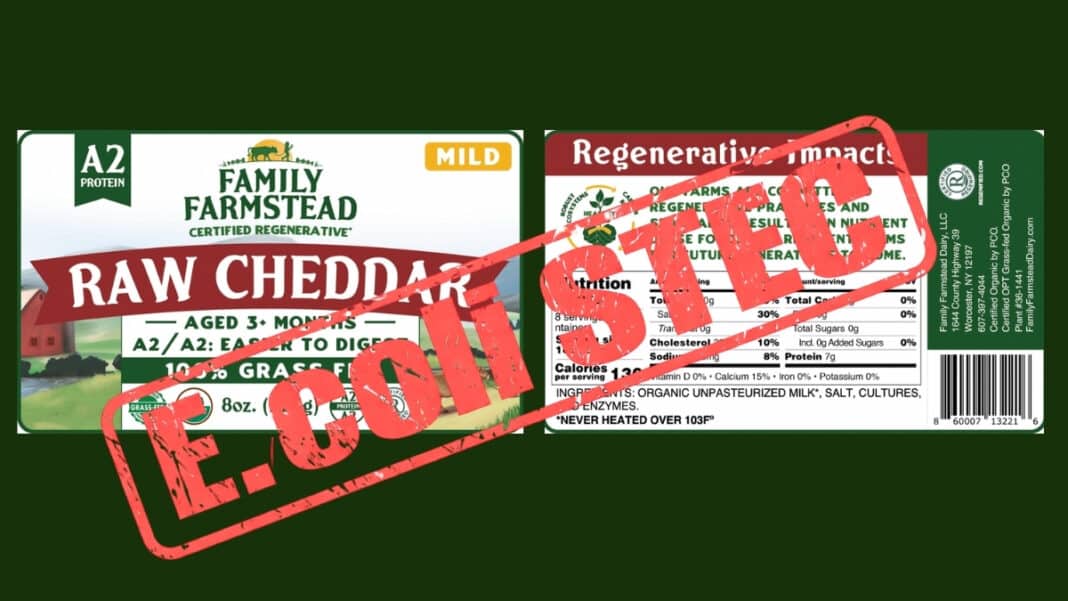 Ανάκληση τυριού τσένταρ λόγω E. coli - Πόσο ανθεκτικά είναι τα παθογόνα βακτήρια κατά την ωρίμανση;