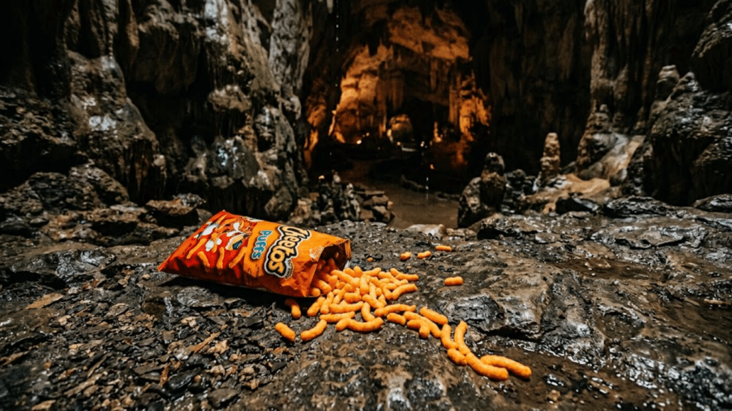 Γαριδάκια Cheetos: Δείτε τι προκάλεσε ένα και μόνο σακουλάκι του σνακ στο παρθένο οικοσύστημα του Εθνικού Πάρκου Carlsbad