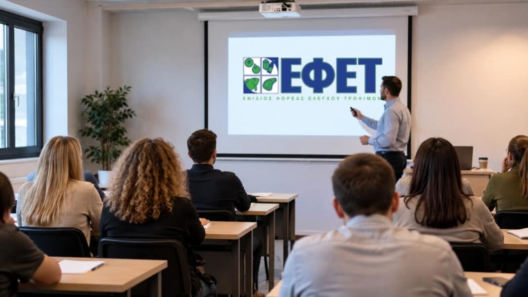 ΕΦΕΤ: Αυστηρότερες προϋποθέσεις για τα σεμινάρια χειριστών τροφίμων από 1η Νοεμβρίου - Τι αλλάζει για επιχειρήσεις και φορείς κατάρτισης