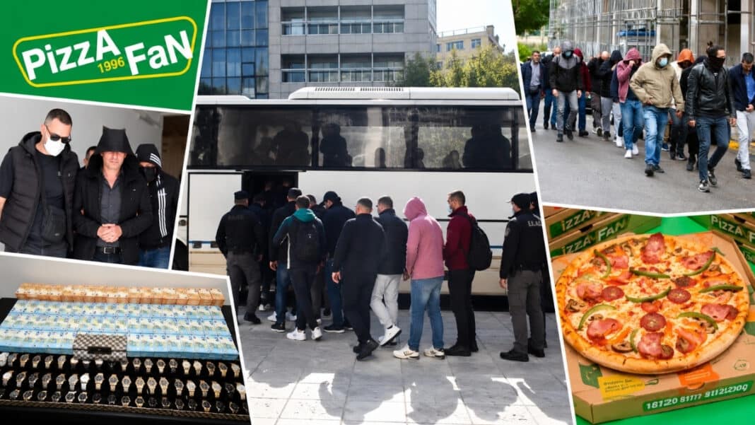 Pizza Fan: Με πούλμαν στην Ευελπίδων οι δεκάδες κατηγορούμενοι - Στον ανακριτή σήμερα οι πρώτοι δέκα