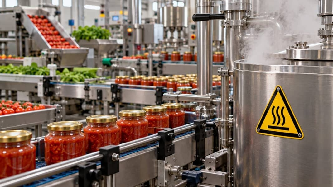 Σοβαρά εγκαύματα υπέστησαν εργαζόμενοι σε μεγάλη βιομηχανία τροφίμων - Απουσία μέτρων ασφαλείας και χιλιάδες ευρώ πρόστιμο
