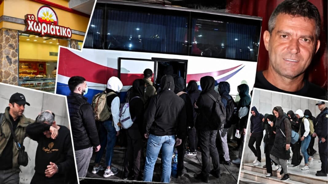 Μετά την Pizza Fan στον εισαγγελέα με πούλμαν και οι δεκάδες συλληφθέντες για το «ΧΩΡΙΑΤΙΚΟ»